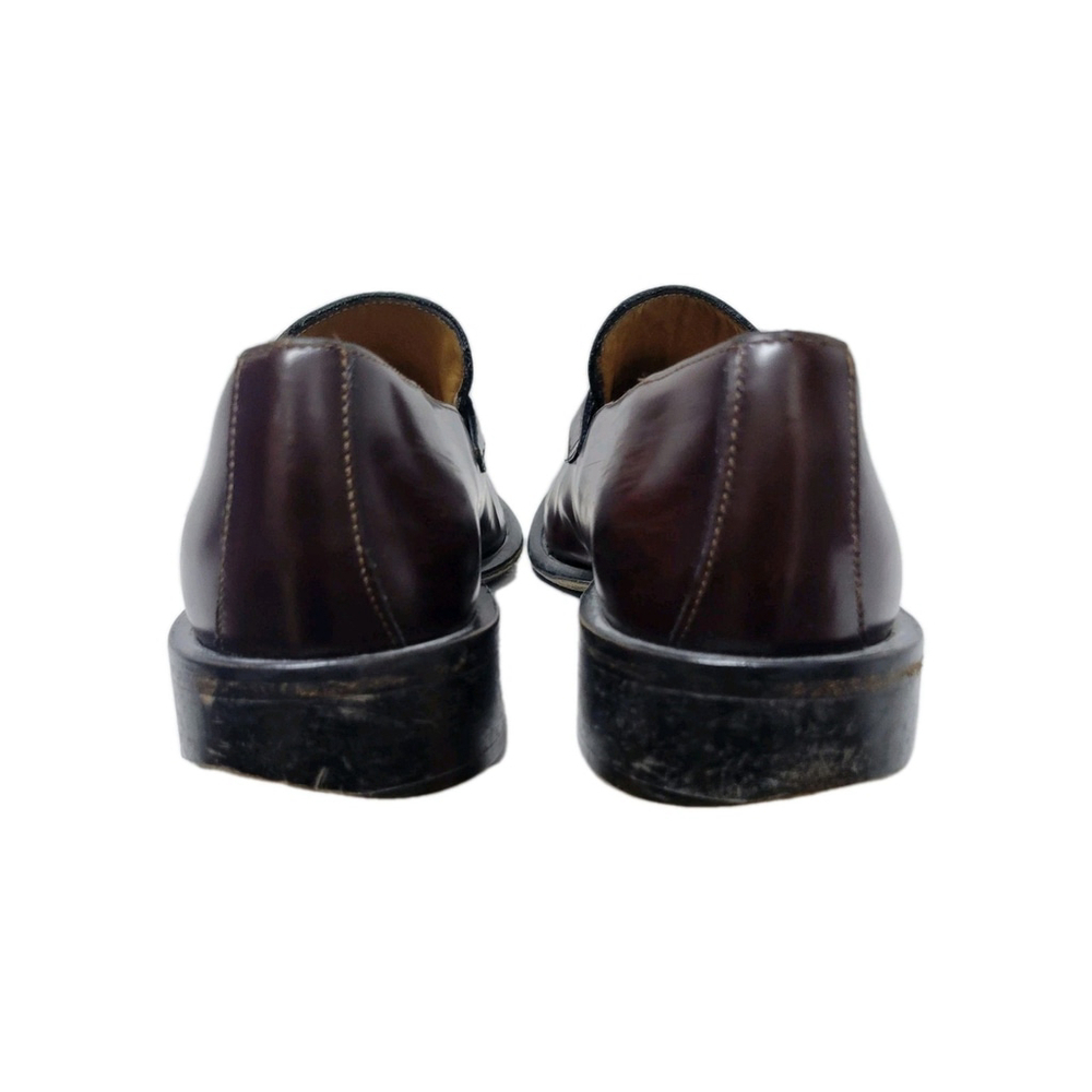 Coach Iverton Men's Leather Monk Strap Burgundy Dress Shoes #B0015 Size 9.5D - Picture 6 of 12
